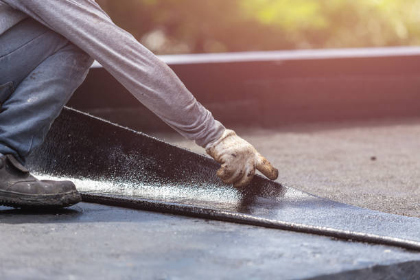 Professional Waterproofing technician working in Eminence, KY